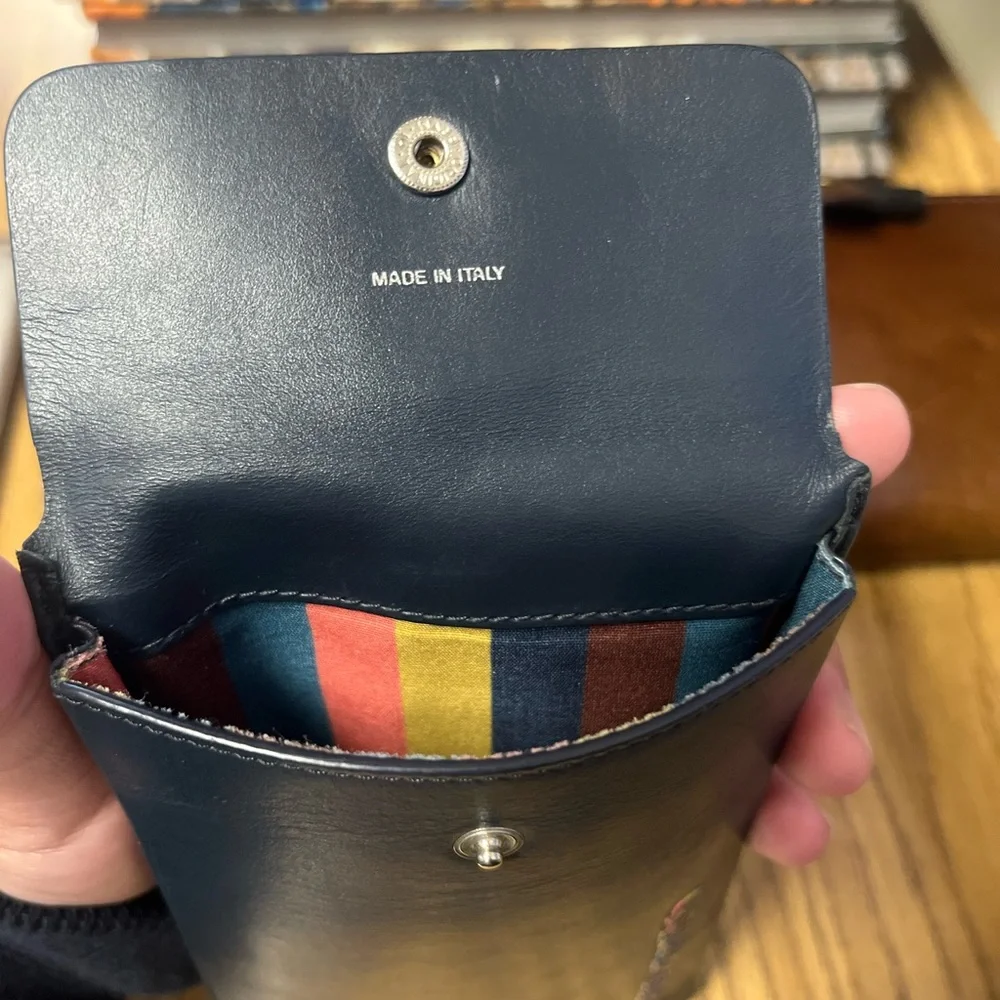 Paul Smith Leather Phone Holder Pouch, (Very Good Condition) 💙
